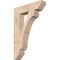 Ekena Millwork Legacy Slat Smooth Bracket, Douglas Fir, 5 1/2"W x 26"D x 38"H BKT06X26X38LEC06SDF - alternate 1